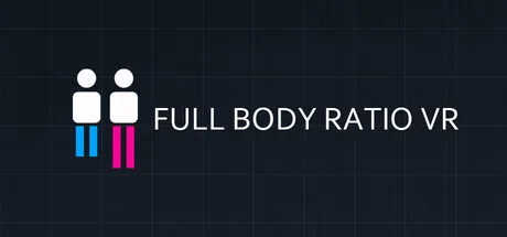 Full Body Ratio VRのロゴと身体比率を示す公式画像